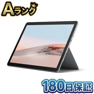 【整備済み品】 マイクロソフト Surface Go 2 [サーフェス ゴー 2] LTE Advanced / 10.5 インチ PixelSense ディスプレイ/第 8 世代インテル Core m3/8GB/128GB プラチナ TFZ-00011