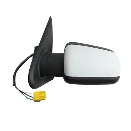 車側外部バックミラー リアビュー ミラー アセンブリ に適合する シトロエン ZX 2002-2007 自動電動調整レンズ アセンブリ アクセサリ(White Left2)