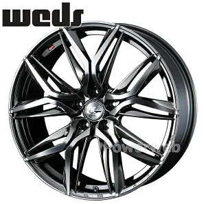 LEONIS LM (レオニス LM) 17インチ 7.0J PCD:100 穴数:5 inset:47 ブラックメタルコート/ミラーカット (BMCMC) [ホイール1本] Weds