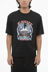 ニール バレット NEIL BARRETT Tシャツ メンズ ブラック T-shirts MY70272A-Y532 874N 関税 送料無料 dk