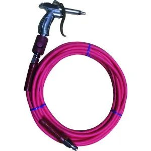 ヤマトエンジニアリング 【別途送料】 【個人宅不可】 PVCエアホース（ボタン式カップリング付）ブローガンセット H65BT-D100-20 [1684-7122118]