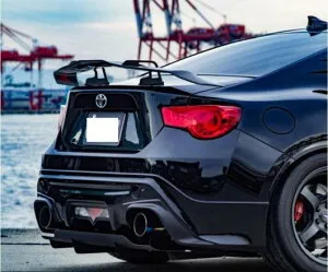 リアル カーボンファイバー/プライマー リア ウイング トランク リップ スポイラー 適用: トヨタ 86 GT86 GT＆スバル BRZ 2012-2020 AL-OO-3365 AL Exterior parts for cars