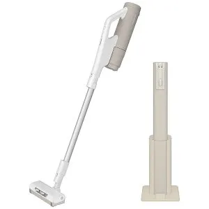パナソニック Panasonic ダストステーション搭載 スティッククリーナー 紙パック式 コードレス ホワイト MC-NX810KM-W