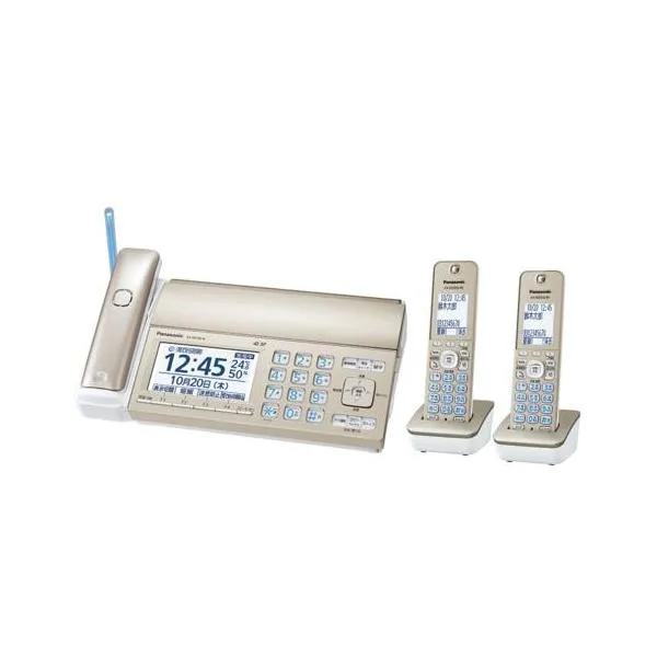パナソニック(Panasonic) KX-PD750DW-N シャンパンゴールド 「おたっくす」子機2台
