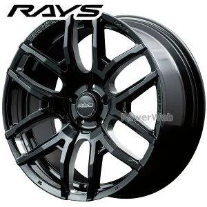 RAYS DAYTONA F6 DRIVE (デイトナ F6 ドライブ) ブラックマシニング (BNC) 18インチ 7.5J PCD:114.3 穴数:5 inset:38 [ホイール4本セット]