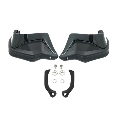 AUDNNTZVB ウィンドディフレクターシールドハンドガードハンドプロテクターガード R1200GS LC ADV R1250GS /Adventure 2013-2022 と互換性あり(Black Set)