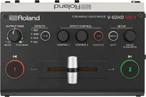 【エントリーで最大全額ポイント還元｜5/6まで】 Roland｜ローランド 〔ビデオミキサー〕ストリーミング・ビデオ・ミキサー V-02HD MK II V-02HDMK2