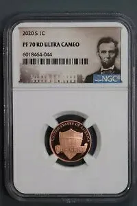 2020-S 1C リンカーン シールド セント ペニー プルーフ NGC PF70 UCAM カメオ プルーフ