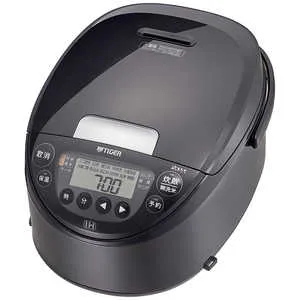 タイガー TIGER 炊飯器 5.5合 炊きたて IHジャー 遠赤黒厚釜 モーブブラック JPW-M100KV
