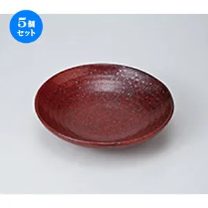 5個セット ☆ めん皿 ☆ 結晶マグナ8.0麺皿 [ 23.3 x 5.3cm ］ | そば 蕎麦 めん 麺おすすめ 人気 食器 業務用 飲食店 カフェ うつわ 器 おしゃれ かわいい お洒落 可愛い ギフト プレゼント 引き出