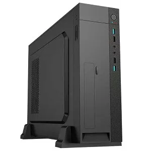 KEIAN 300wSFX電源内蔵 MicroATX/ITX対応スリムPCケース KX-M02
