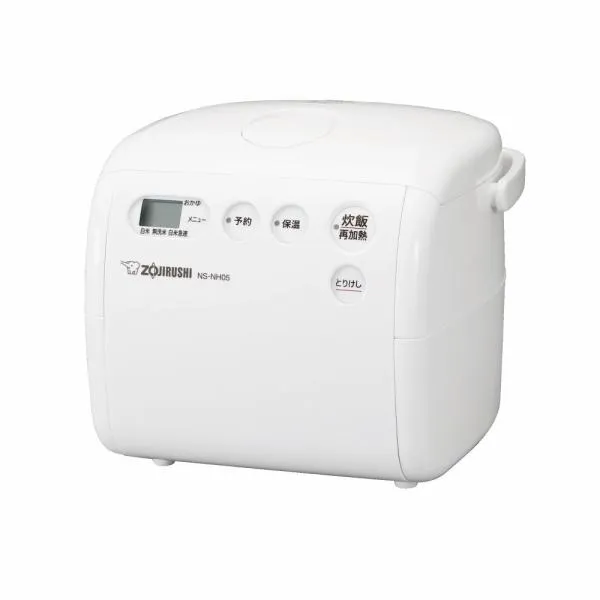 象印 マイコン炊飯ジャー（3合炊) [極め炊き 炊飯器 家電] NS-NH05 WZ ソフトホワイト 爆買