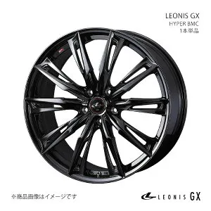 LEONIS GX インプレッサWRX STI GRB・GRF・GVB・GVF(4ポットキャリパー) アルミホイール 1本単品 0040960【18×8.0J 5-114.3 INSET42 HYPER BMC】