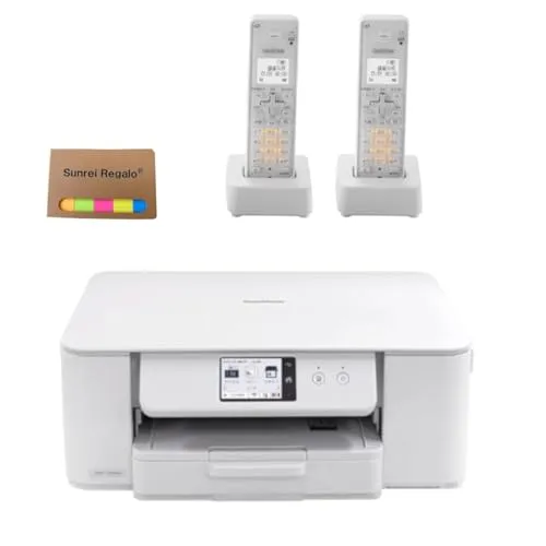 ブラザー対応 プリンター A4インクジェット複合機 MFC-J742DN 子機（BCL-D120）2台セット FAX 電話機 Wi-Fi対応 スマホ・タブレット接続 図解入り増設マニュアル付き MFC-J742DWN同等品 店舗やオフィスに 省スペース 【