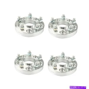 スペーサー 4PC 1 5x5 5x127ジープグランドチェロキードッジデュランゴのハブセントリックホイールスペーサー 4Pc 1 5x5 5x127 Hubcentric Wheel Spacers For Jeep Grand Cherokee Dodge Durango【並行輸入品】
