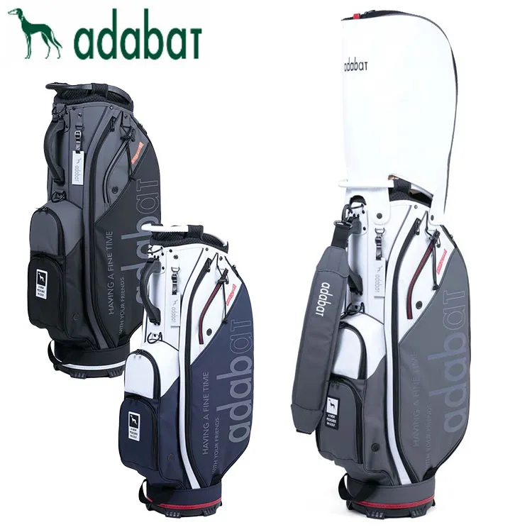 アダバット カート キャディバッグ 9型 47インチ対応 軽量 adabat ABC438 ゴルフ