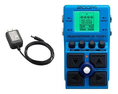 ZOOM/MS-70CDR+ MultiStomp [ACアダプター同時購入セット] コーラス ディレイ リバーブ