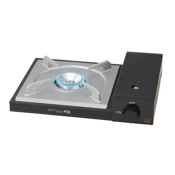 イワタニ カセットコンロ ブラック iwatani カセットフー 雅SLIM CB-WA-64 返品種別A