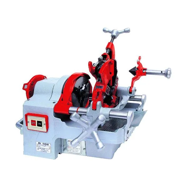 (送料別途)(直送品)REX 207315 自動切上ダイヘッド付パイプマシン S40A3