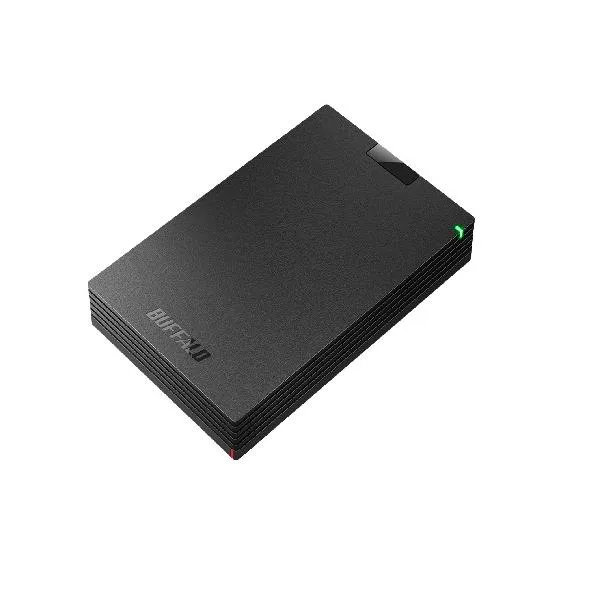 BUFFALO バッファロー USB3.1 Gen.1 対応 ポータブルHDD スタンダードモデル ブラック HD-PCG2.0U3-GBA(2462458)