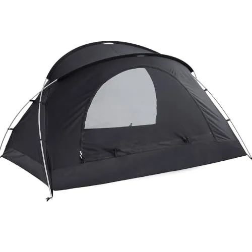 Soomloom冬向けカンガルーテントMidnightポップアップTCポリコットン防虫蚊対策自立インナーテント蚊帳メッシュ2層ドアパネル風通し良い軽量通気日除けコンパクト防水フロア設営簡単シェルターアウトドア/キャンプギア
