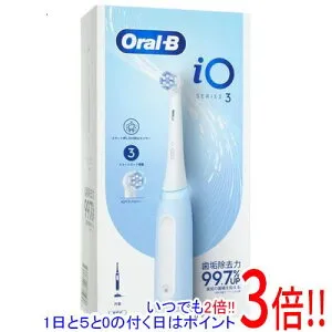 【延長保証対応!!】Braun 電動歯ブラシ オーラルB iO3 IOG31C60IB-H アイスブルー