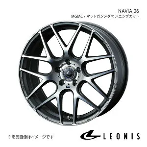 【18インチ 5H114.3 8.0J +42】アルミホイール1本 ヴェルファイア 30系 2018/1～ LEONIS/NAVIA 06 MBP 0037627