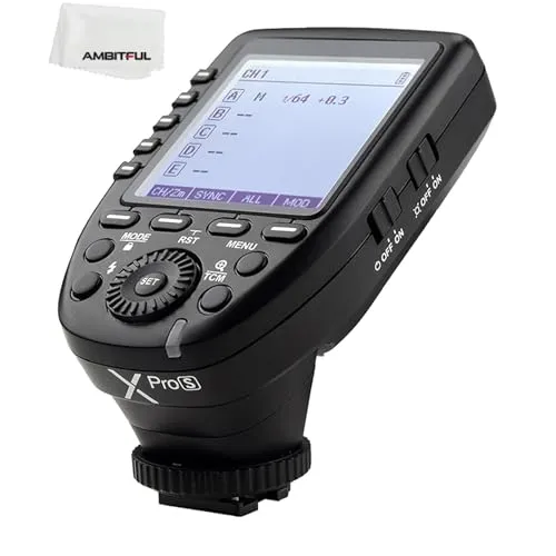 【GODOX正?代理店】GODOX XPro-S TTL II 2.4Gワイヤレスフラッシュトリガー高速同期1 / 8000s Xシステム、LCDスクリーントランスミッター対応 [並行輸入品]