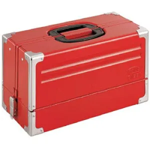 TONE ツールケース（メタル） V形3段式 433X220X240mm BX331 BX331