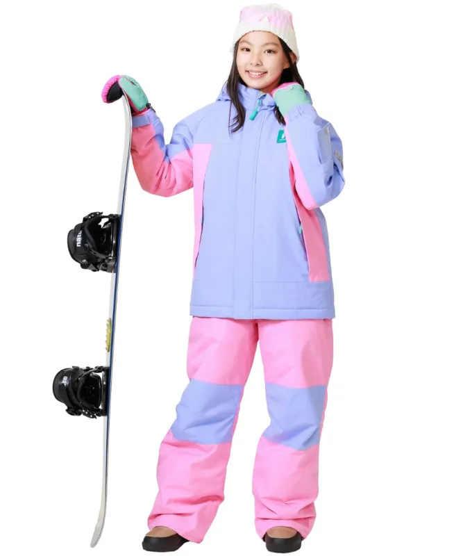 獲得ポイント105pt 30% OFF／SALE 【送料無料】レセーダ(RESEEDA) スキーウェア 上下セット SUIT RES78201 ジュニア LIL／PNK 130