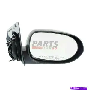 USミラー 新しいフィット2007-12ダッジ口径の右マニュアルミラー非折りたたみ非加熱ブラック New Fits 2007-12 Dodge Caliber Right Manual Mirror Non-Folding Non-Heated Black【並行輸入品】