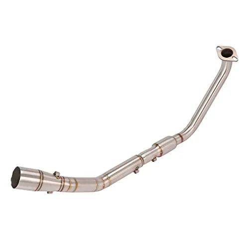 オートバイ排気口 エキゾーストパイプ 中間パイプ バイクサイレンサー スリップオンマフラー バイクマフラー フルエキゾースト YZF R15 V3（2017-2020） 適用