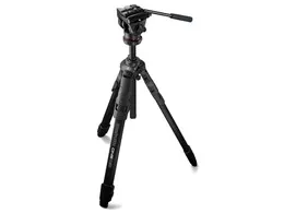 ONE アルミニウム三脚 500X フルード雲台キット MKONEA-500X [黒]