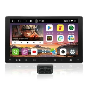 [9インチ]ATOTOEXCELS8MSAndroidナビ2DINディスプレイオーディオ、内蔵4GLTE、Wi-Fi/BT/USBテザリング、ワイヤレスAndroidAuto&ワイヤレス