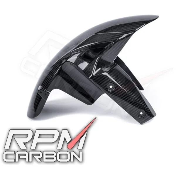 RPM CARBON アールピーエムカーボン フロントフェンダー NINJA ZX-6R 仕上げ：ツヤなし / 仕様：鍛造カーボン ZX6R KAWASAKI カワサキ フェンダー関連 外装