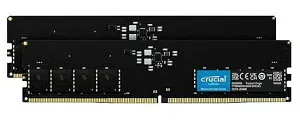Crucial クルーシャル デスクトップPC用 メモリ PC5-44800 DDR5-5600 64GB ( 32GB x 2枚 ) 288pin DDR5 U-DIMM 1.1V CT2K32G56C46U5