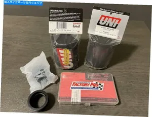 Carburetor Part 1988-92ホンダホークNT-650ステージ3ジェットキットw/ uniフィルターと炭水化物吸気ブーツ 1988-92 Honda Hawk NT-650 Stage 3 Jet Kit w/ UNI Filters and Carb Intake Boots【並行輸入品】