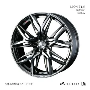 LEONIS LM インプレッサWRX STI GRB・GRF・GVB・GVF(4ポットキャリパー) ホイール 1本単品 0040830 【18×8.0J 5-114.3 INSET42 BMCMC】