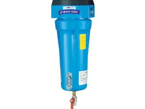 【マラソン限定★ポイント2倍】【お取り寄せ】日本精器 高性能エアフィルタ20A1ミクロン(ドレンコック付) NI-TN3-20A-DL-DV エアフィルタ コンプレッサー 空圧機器 ホース 生産加工用品 作業用品