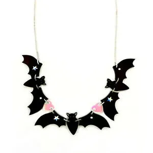 【送料無料】ジュエリー・アクセサリー タッティデバイントワイライトバットコネクティングネックレスtatty devine twilight pipistrello collana di collegamento