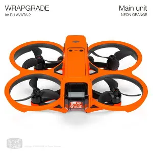 【公式】WRAPGRADE ラップグレード カスタム ドローン用 スキンシール DJI Avata 2専用 全13色