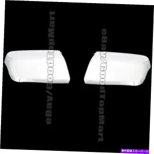 クロームカバー 2009-2011 2012 2013 2014 2015 2015 Ford Flex 2 Chrome Top Half Mirrorカバー For 2009-2011 2012 2013 2014 2015 2016 Ford FLEX 2 Chrome Top HALF Mirror Covers【並行輸入品】