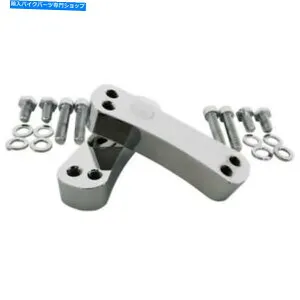 Front Fender klock werks hugger chromeフロント16 17 18 19 19フェンダーマウントブロックハーレー14 + Klock Werks Hugger Chrome Front 16 17 18 19 Fender Mounting Blocks Harley 14+【並行輸入品】