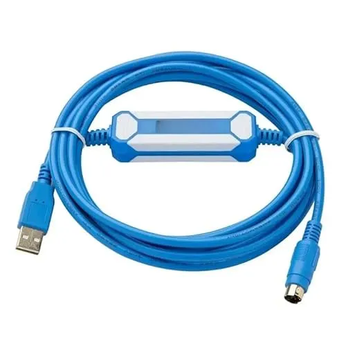 USB-AFC8513+絶縁型プログラミングケーブル、FP0/FP2 FP-X/MシリーズPLCダウンロードケーブル(金メッキ)に適しています。