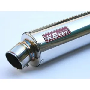 K2-tec GPスタイル STDサイレンサー S6 50.8/P50（チタン） スプリングフックタイプ 外径 φ100 筒長 420mm gpss6-42t5h5 ケイツーテック マフラー本体 汎用