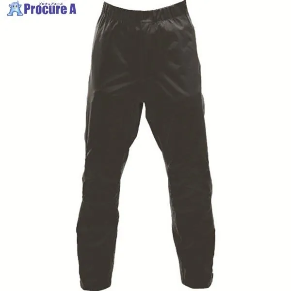 TRUSCO ゴアテックスフルジップレインパンツ ブラック L ▼208-1043 GXFPL-BK 1着