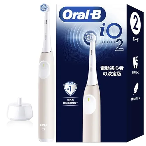 ブラウン 電動歯ブラシ オーラルB 【電動初心者の決定版】iO2 iOS21C90PK ピンク 防水【Amazon.co.jp 限定】