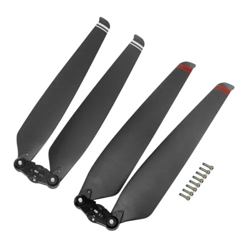 32インチナイロンカーボンミックスプロペラ3211CW CCWプロペラ1組（P20農業用ヘリコプター、飛行機、ドローン用）(With Propeller Clip)