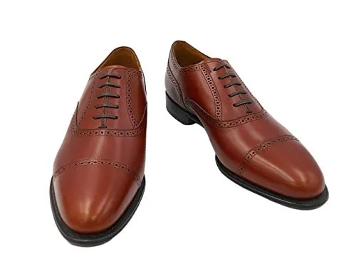 [リーガル] 02DR 02DRCD クォーターブローグ（革底） メンズ ビジネスシューズ 靴 (26.5, ブラウン)