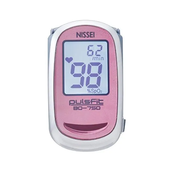 パルスオキシメーター BO-750 グレースピンク
